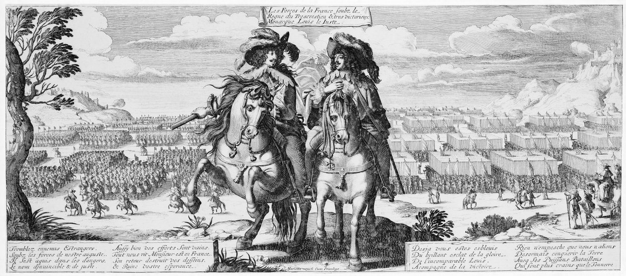 Louis den rettferdiges seire, 1627 av French School