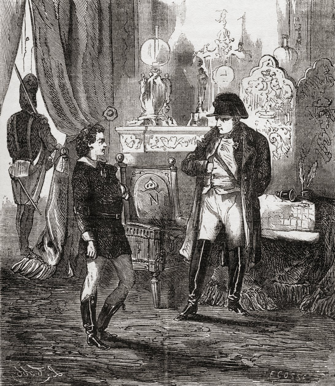 Avhøret av Friedrich Stabs etter hans mislykkede forsøk på å myrde Napoleon I i 1809, fra 