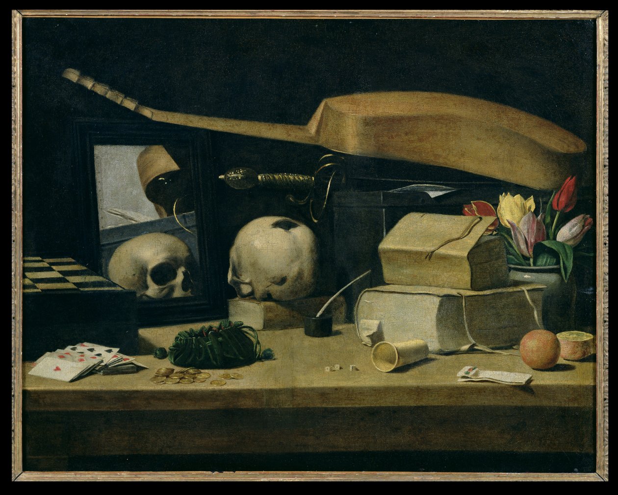 Vanitas av French School