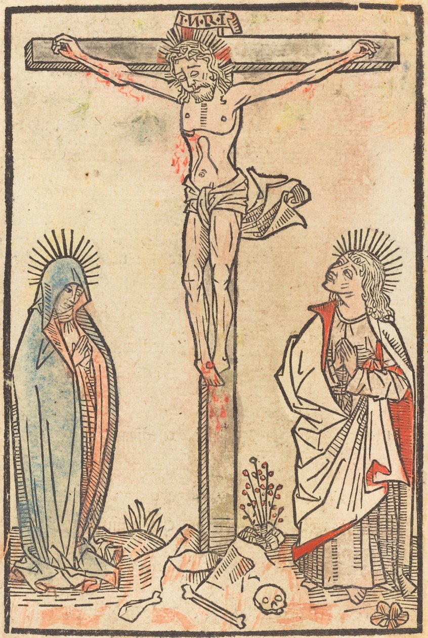 Kristus på korset av French 15th Century