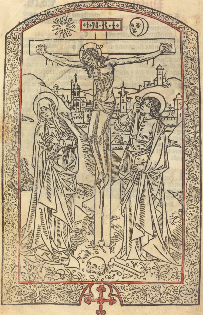 Korsfestelsen av French 15th Century