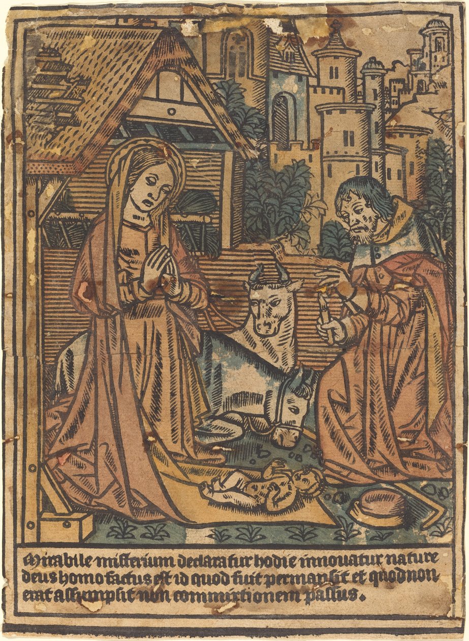Fødselen av French 15th Century