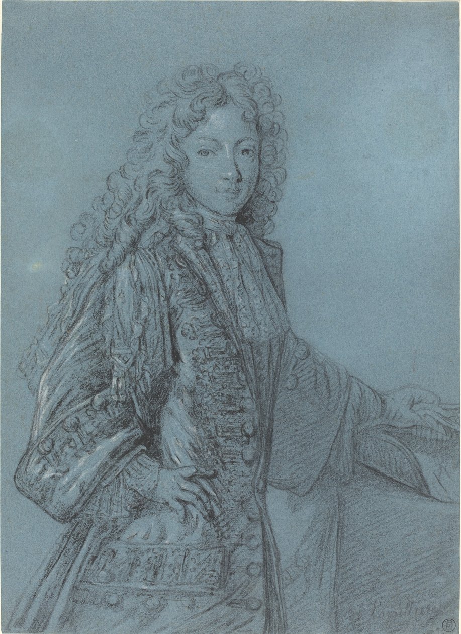Portrett av en gutt av French 17th Century