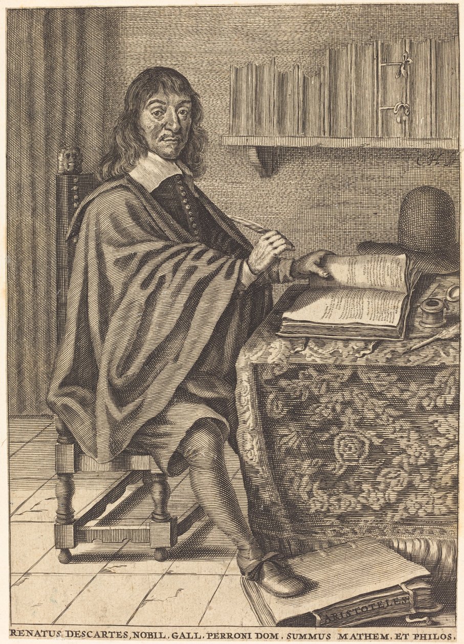René Descartes av French 17th Century