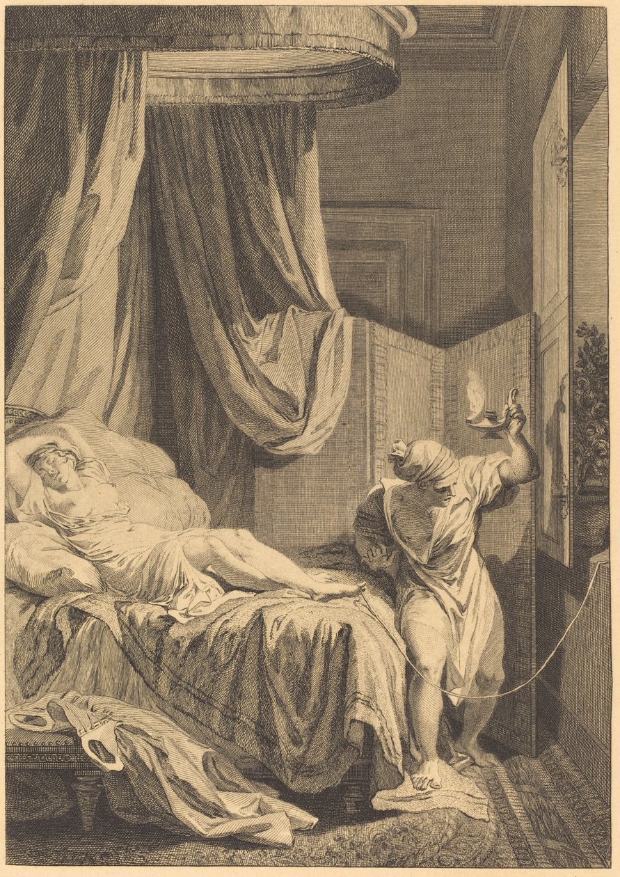 Innsatsen til de tre sladderene: Tråden av French 18th Century