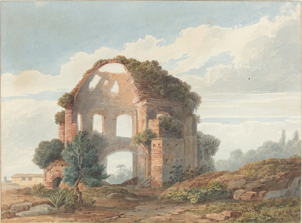 Templet til Minerva Medica av French 18th Century