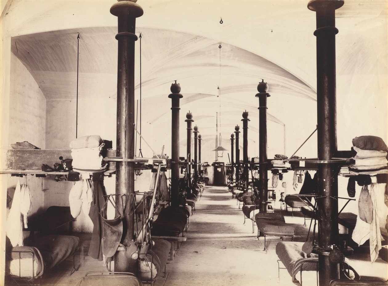 The Guard Rooms, Palace of the Popes, Avignon, Frankrike av French 19th Century