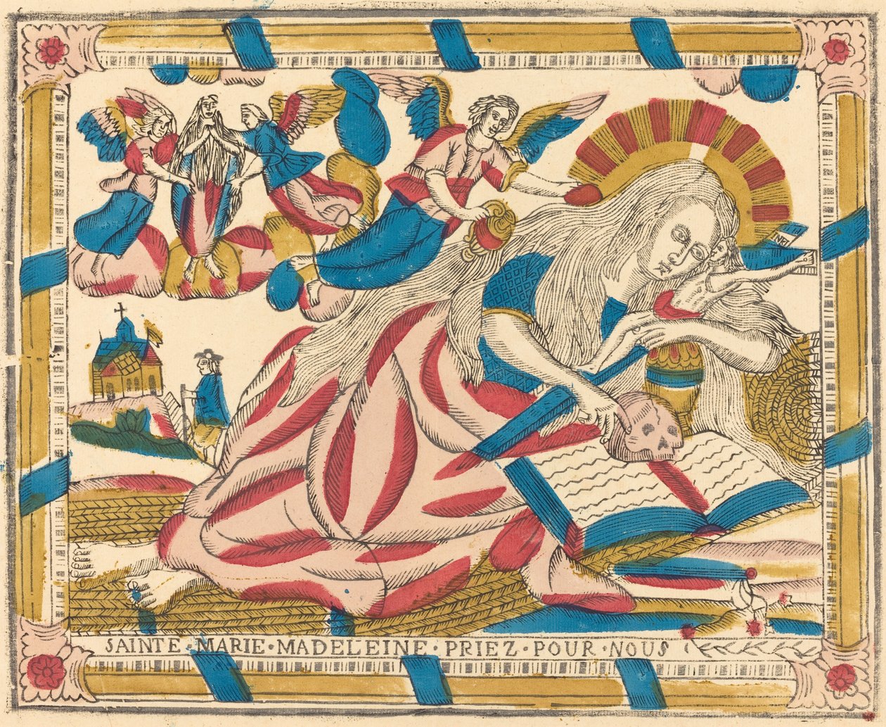 Saint Mary Magdalene Be for oss av French 19th Century