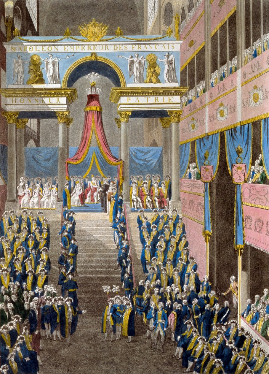 Kroningen av Napoleon 2. desember 1804, 1805 av French Master