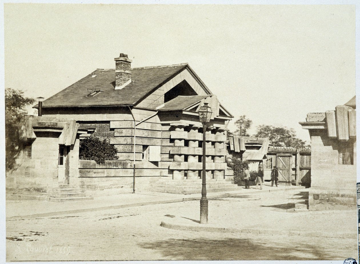 Barrière des fourneaux Vaugirard i "" les barriers de Paris"" fotografier av Gouviot av French Photographer