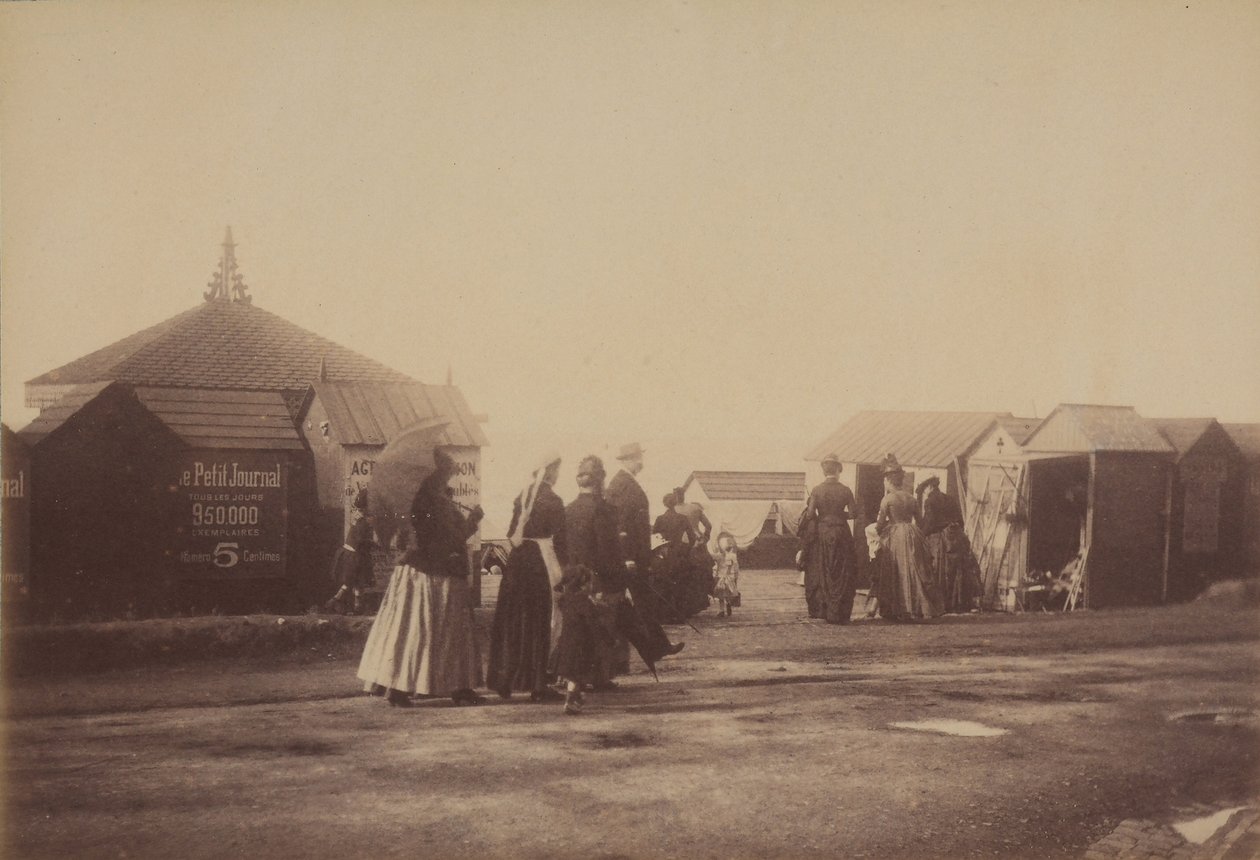 Badeanlegg i Villers-sur-Mer, Deauville, Frankrike av French Photographer