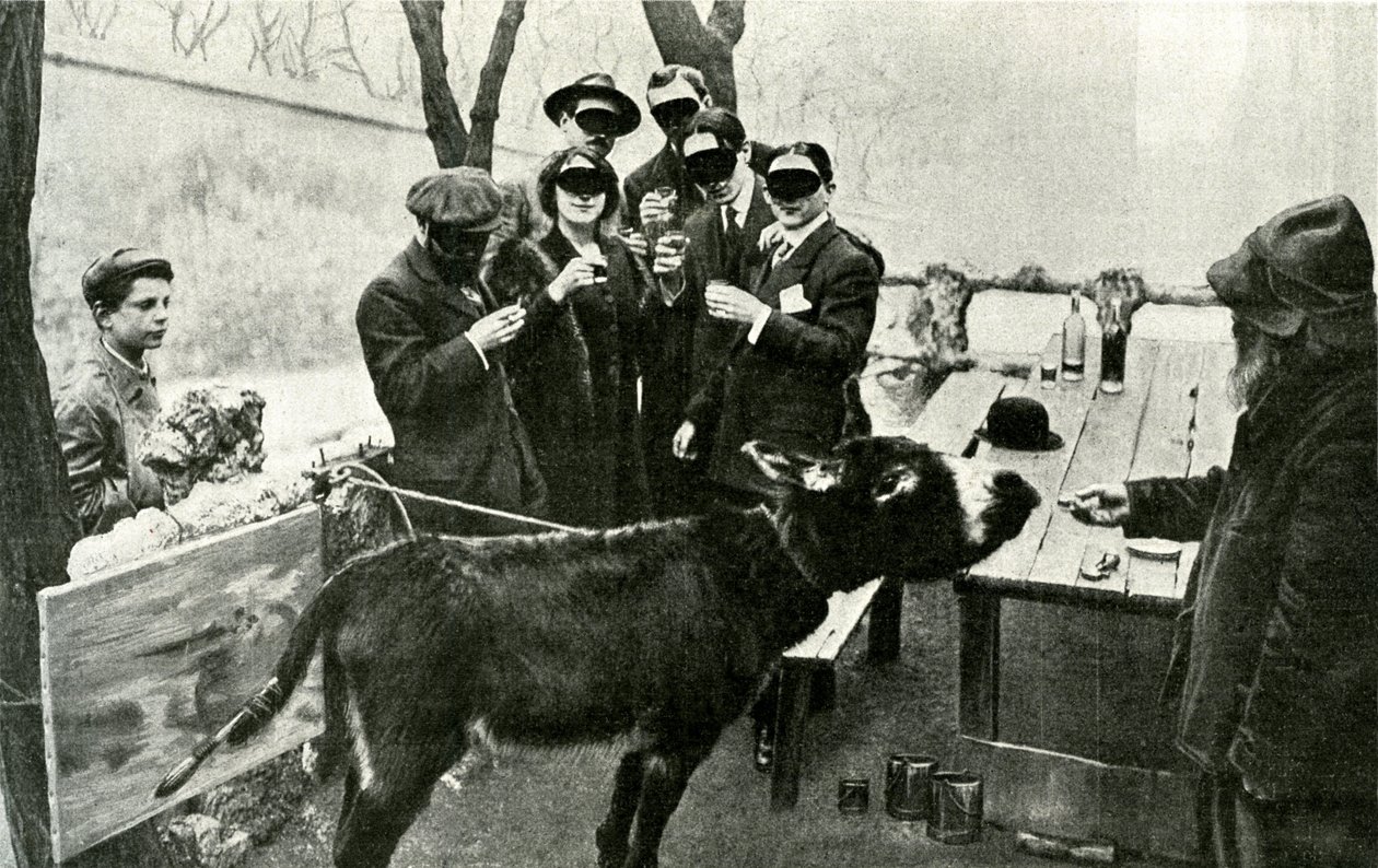 Feire bløff: På Salon des Independants i 1910 ble det presentert et maleri signert av "Excessive Futurist Painter" Boronali, med tittelen "Et le soleil fallt asleep sur l"Adriatic", som var en stor suksess. Lerretet hadde faktisk blitt malt vha. en av French Photographer