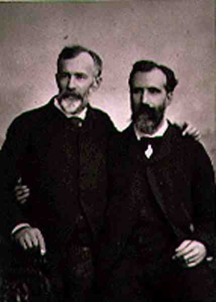Emmanuel Benner (1836-96) og Jean Benner (1836-1906), fra 