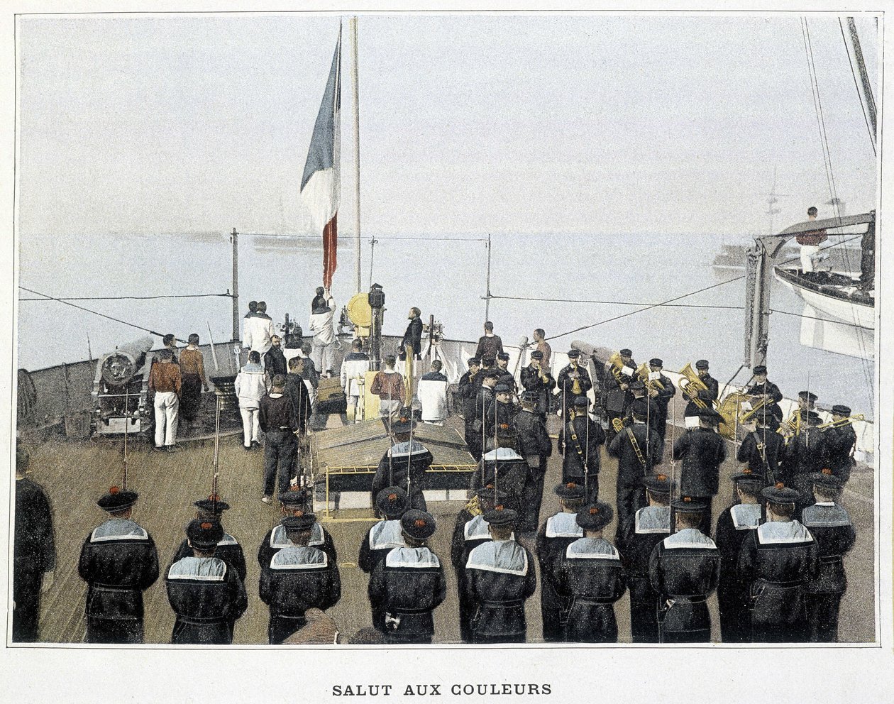 Fransk marine, slutten av det nittende århundre: frelse til farger - Bibl. des Arts deco. av French Photographer