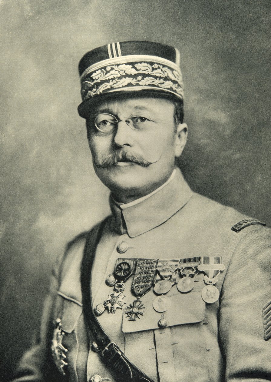 General Jean Marie Degoutte (1866-1938), 1900-tallet (bilde) av French Photographer