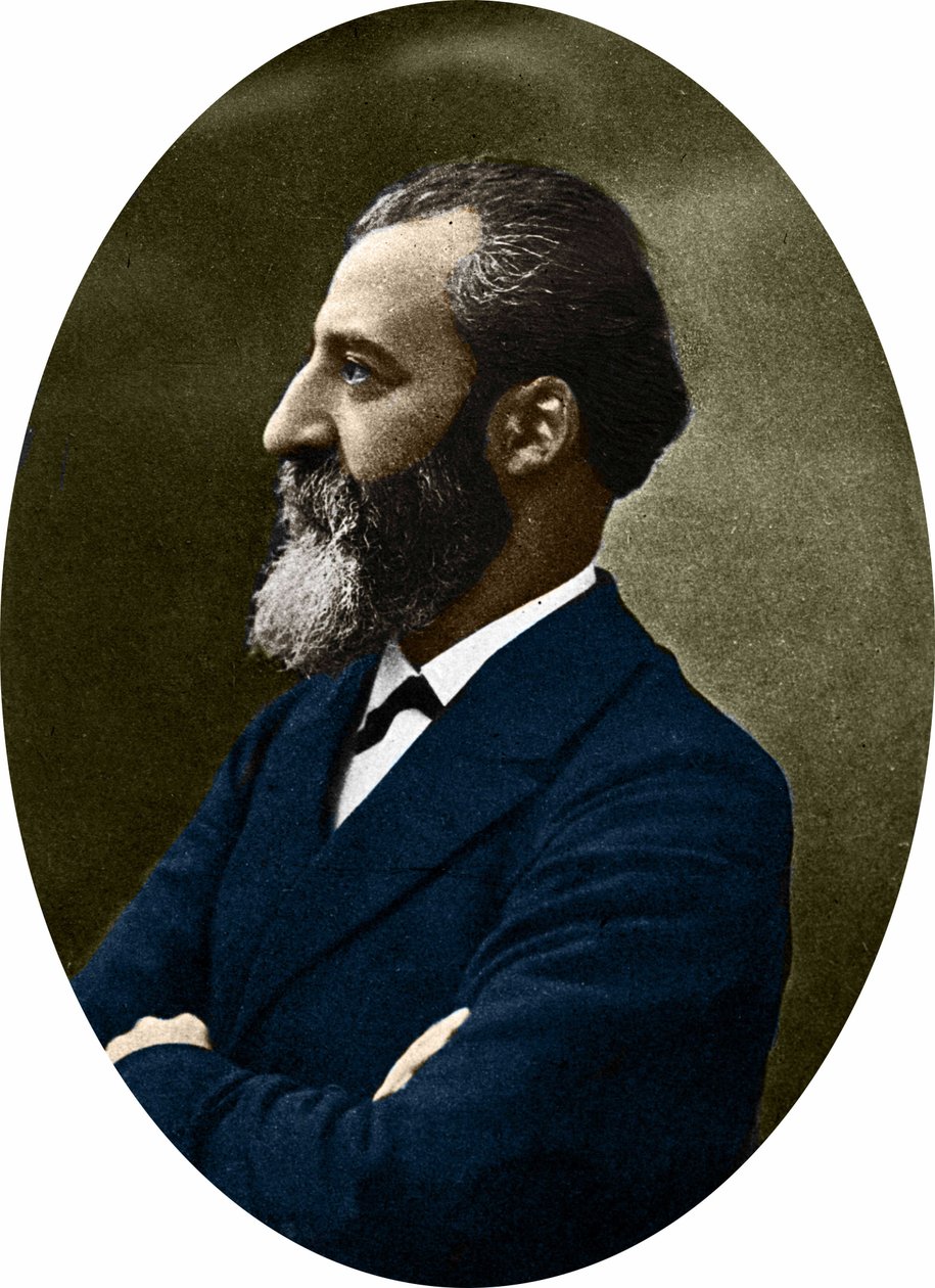 HENRI MOISSAN Fransk kjemiker og farmasøyt 1852 - 1907. av French Photographer