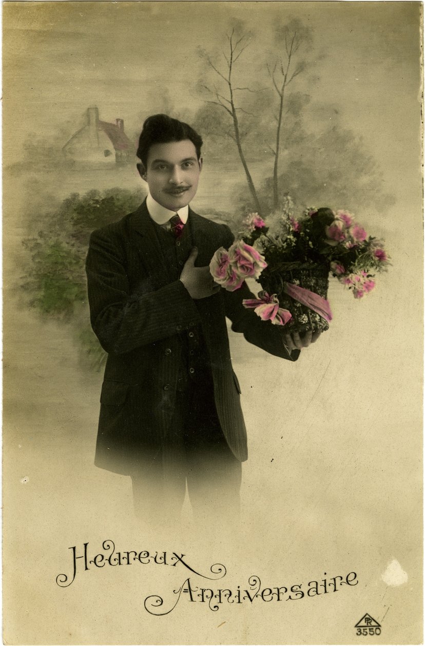 Gratulerer med dagen (farget bilde) av French Photographer