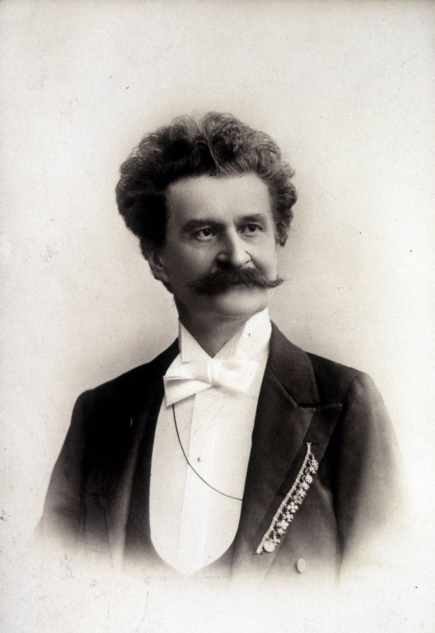 Johann II Strauss fils (1825-1899), østerriksk komponist av French Photographer