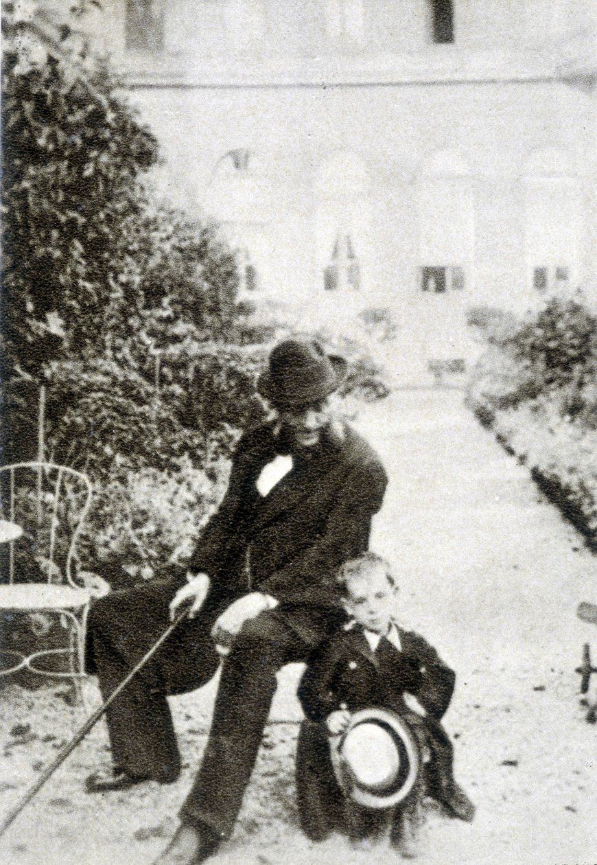 Jules ferge og nevøen hans Abel Ferry - fotografering av French Photographer