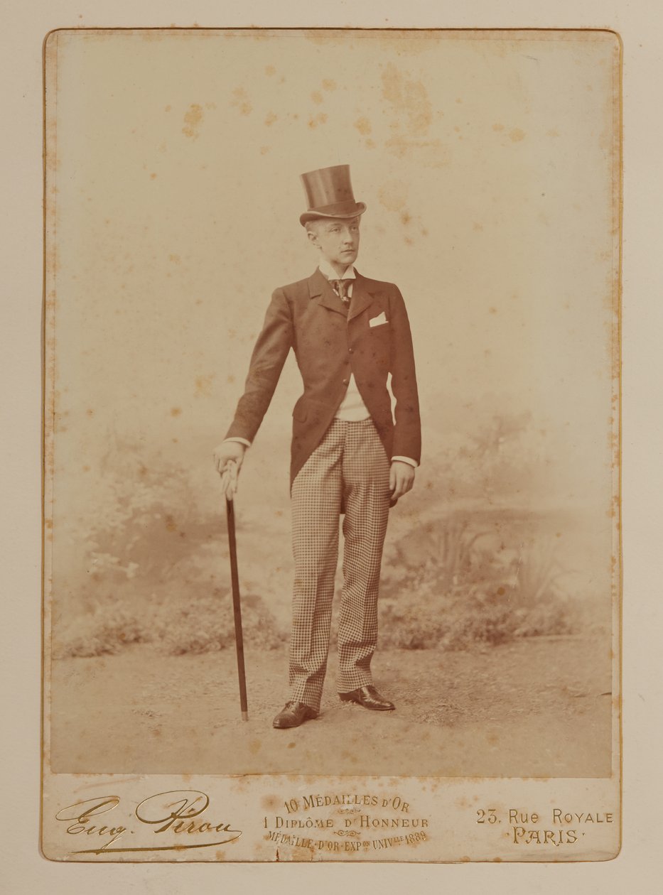 Fotografi fra et suveniralbum til minne om Boni de Castellane av French Photographer