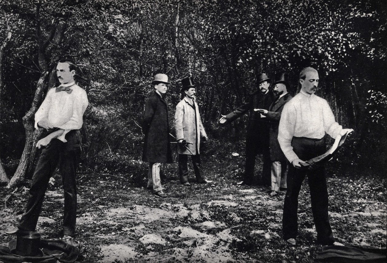 Fotoiscenesettelse: duellen med farten. av French Photographer