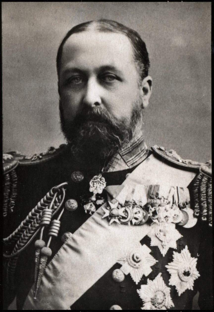 Portrett av Alfred Ernest Albert (1844-1900), hertug av Saxe-Coburg og Gotha av French Photographer