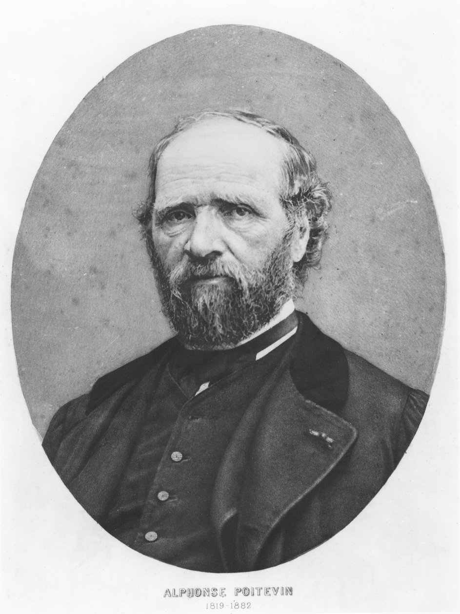 Portrett av Alphonse Poitevin av French Photographer