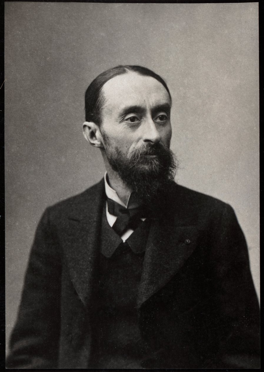 Portrett av Fernand Cormon (1845-1924), fransk maler. av French Photographer