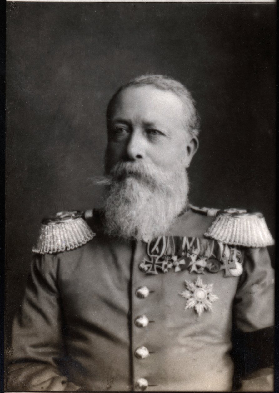 Portrett av Frederick (Friedrich) I av Baden (1826-1907) av French Photographer