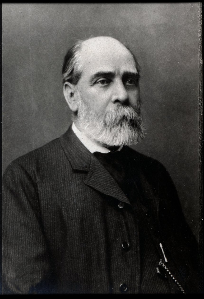 Portrett av Hector Malot (1830-1907), fransk forfatter. av French Photographer