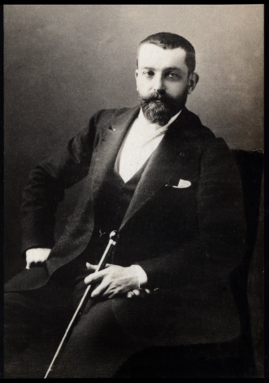 Portrett av Henri Gervex (1852-1929), fransk maler. av French Photographer