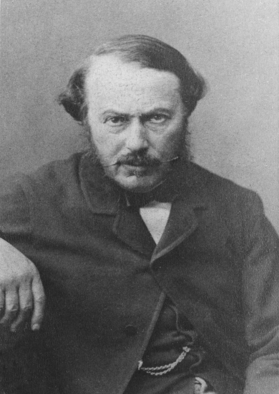 Portrett av Jean Gilbert Victor Fialin, Duc de Persigny av French Photographer