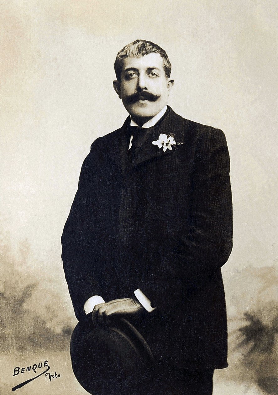 Portrett av Jean Lorrain (1855-1906), fransk forfatter. av French Photographer