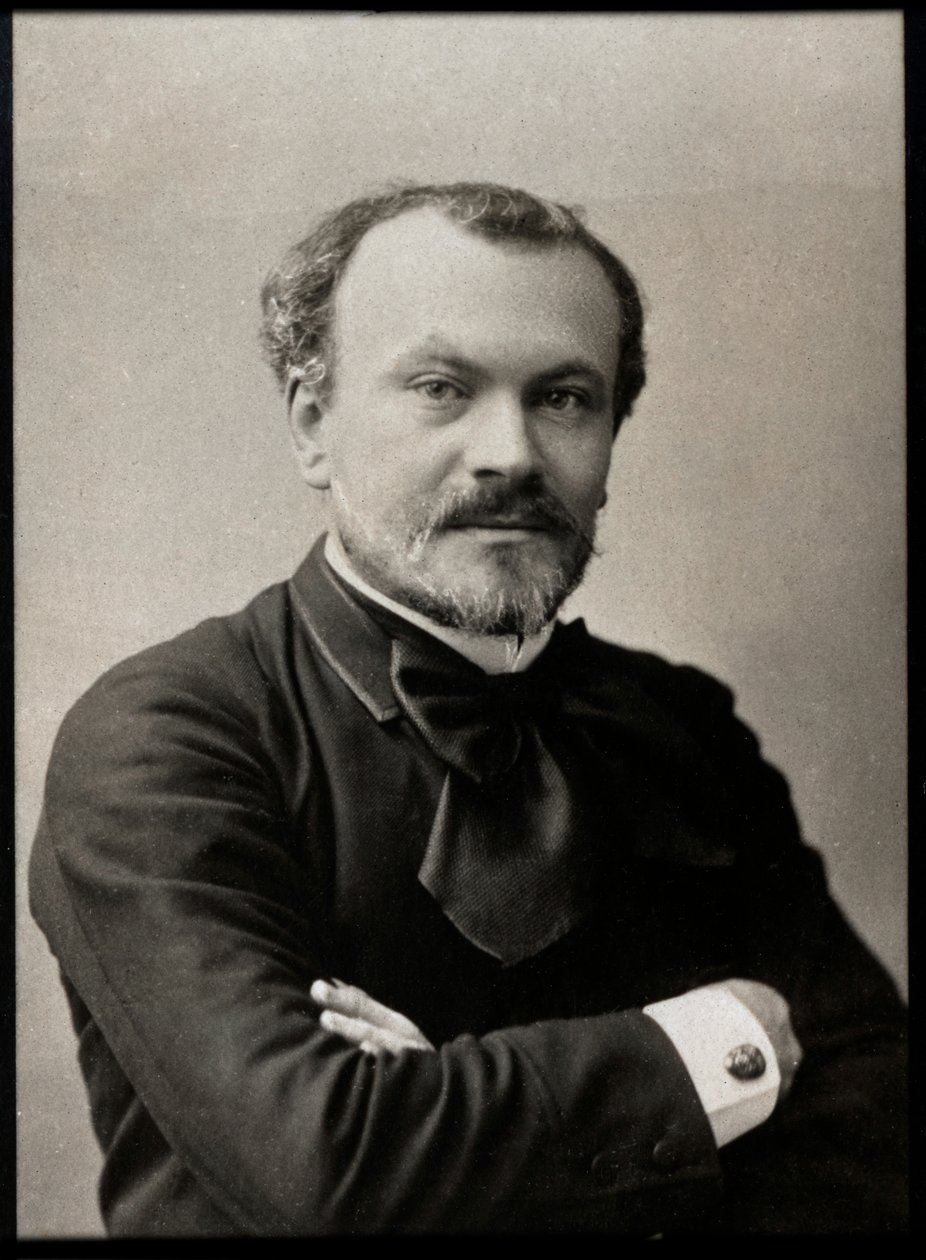 Portrett av Jules Lemaitre (1853-1914), fransk kritiker og dramatiker. av French Photographer