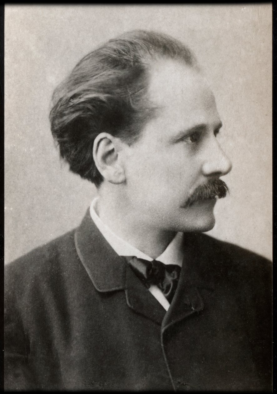 Portrett av Jules Massenet (1842-1912), fransk komponist. av French Photographer