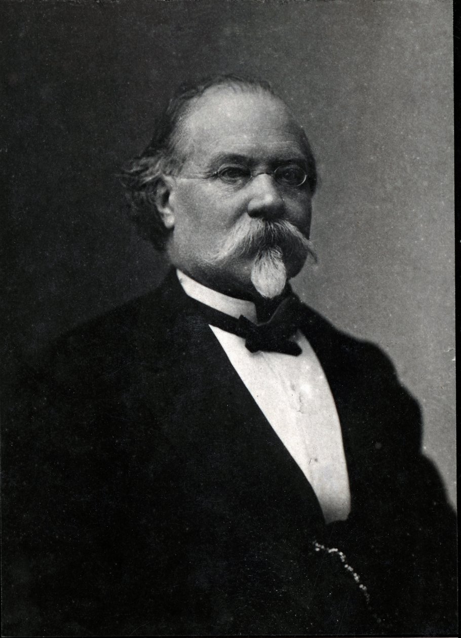 Portrett av Louis Joseph Troost (1825-1911), fransk kjemiker. av French Photographer