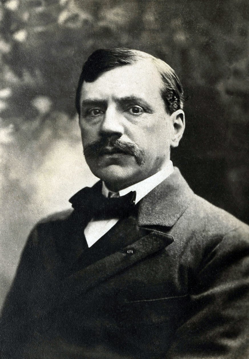 Portrett av Paul Bourget (1852-1935), fransk forfatter av French Photographer