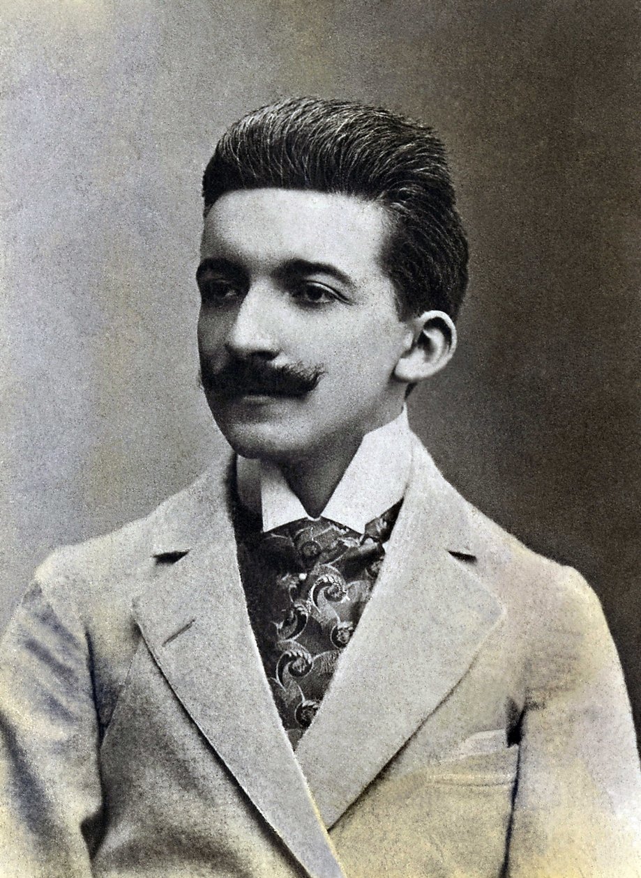 Portrett av Pierre Louis dit Louys (1870-1925), fransk forfatter. av French Photographer
