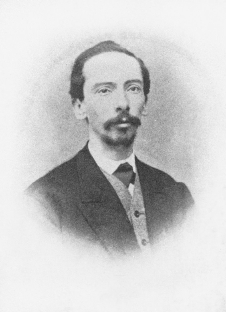 Portrett av Rafael Pombo, 1868 av French Photographer
