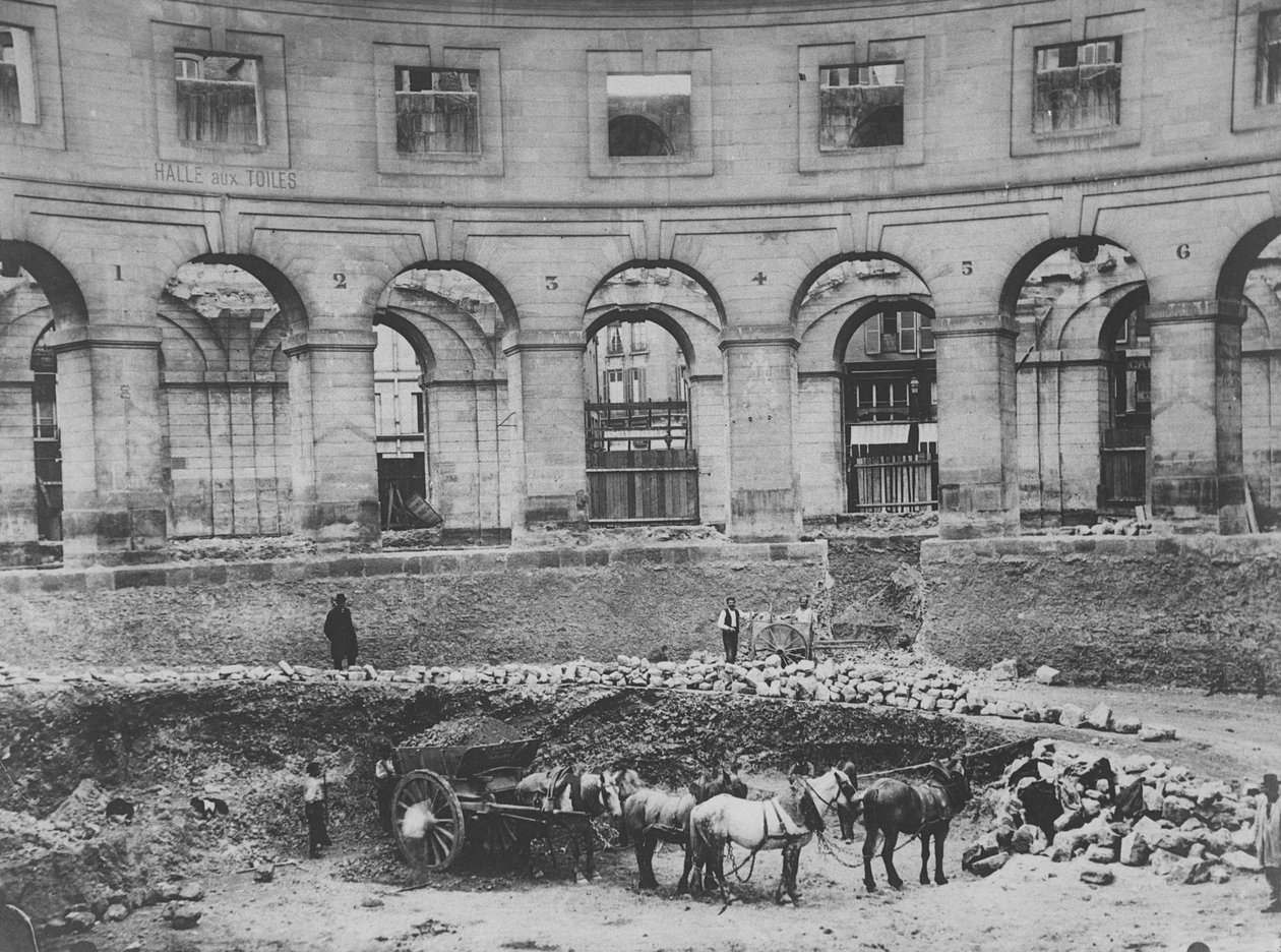 Rekonstruksjon av Halle au Blé, Paris av French Photographer