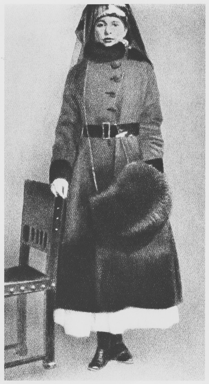 Arrestasjonen av Mata Hari 13. februar 1917 av French Photographer