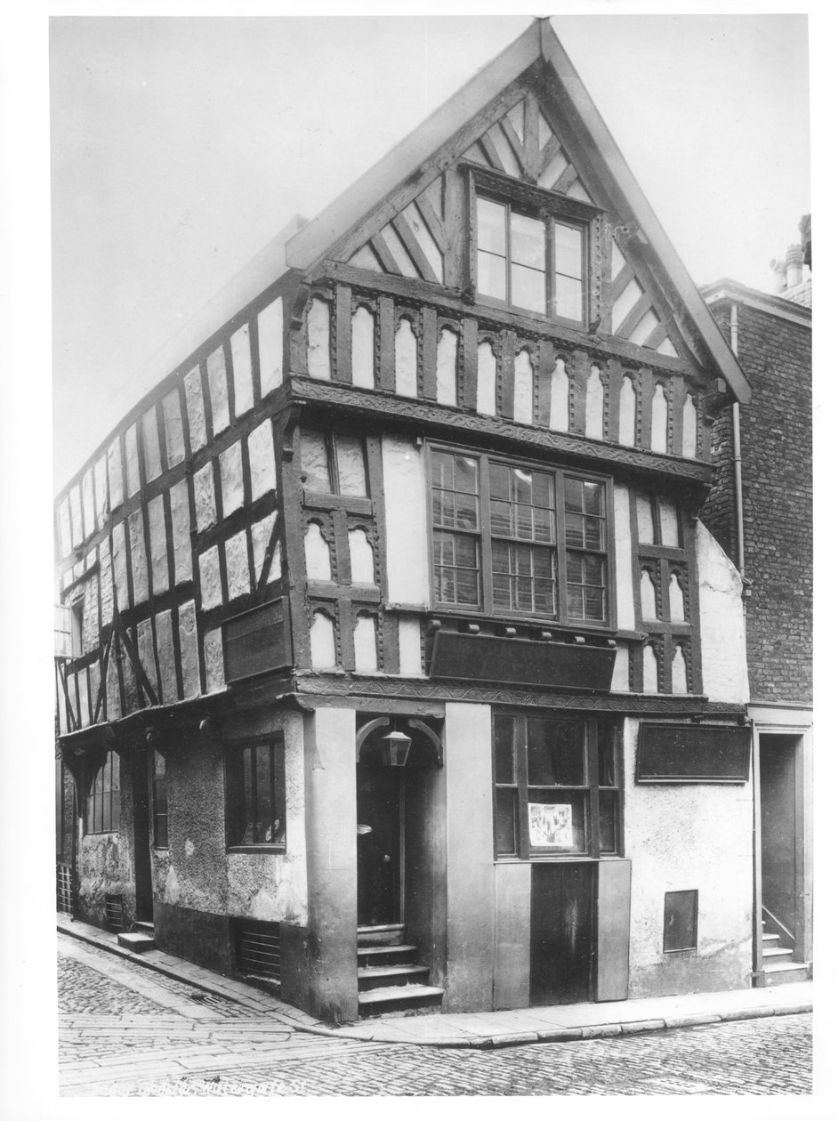 Huset i Bournville, ca. 1900 av French Photographer