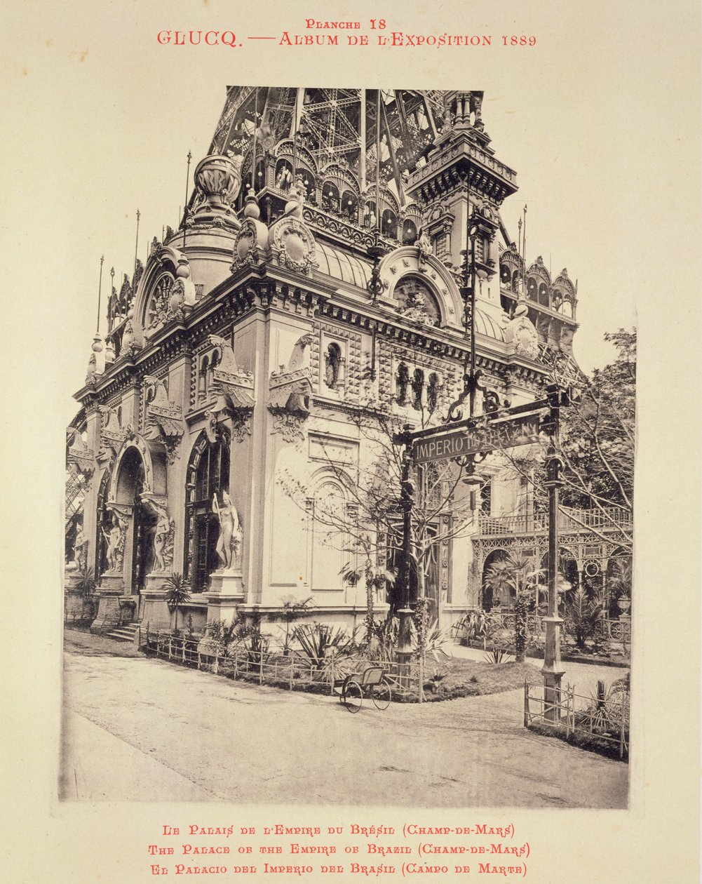 The Palace of the Empire of Brazil (Champ-de-Mars) fra 