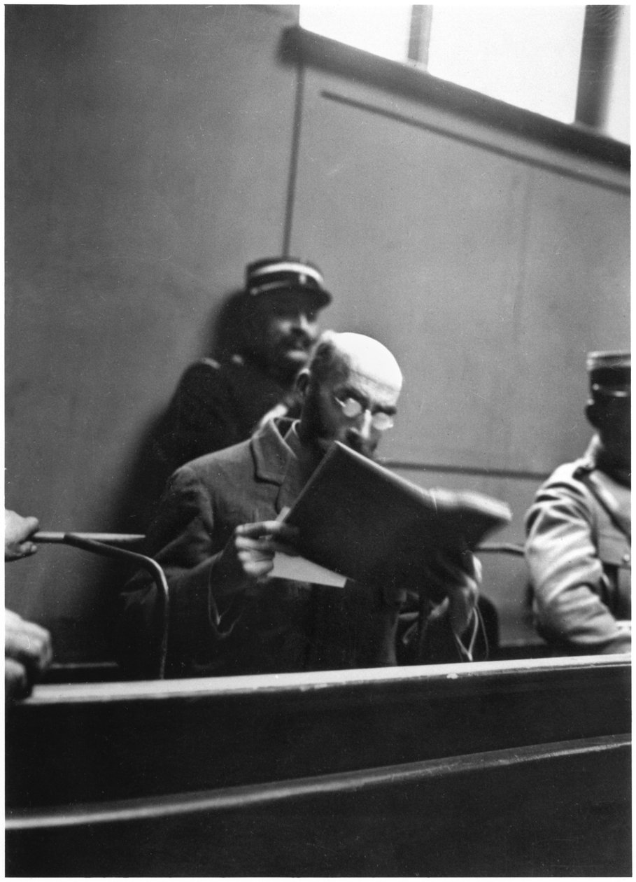 Rettssaken mot Henri Desire Landru (1869-1922) 20. november 1921 av French Photographer
