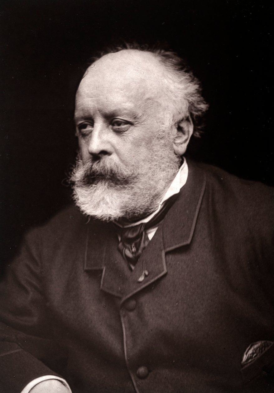 Kunstneren Evariste-Vital Luminais portrettert i anledning Salongen i Paris i 1885 av French Photographer