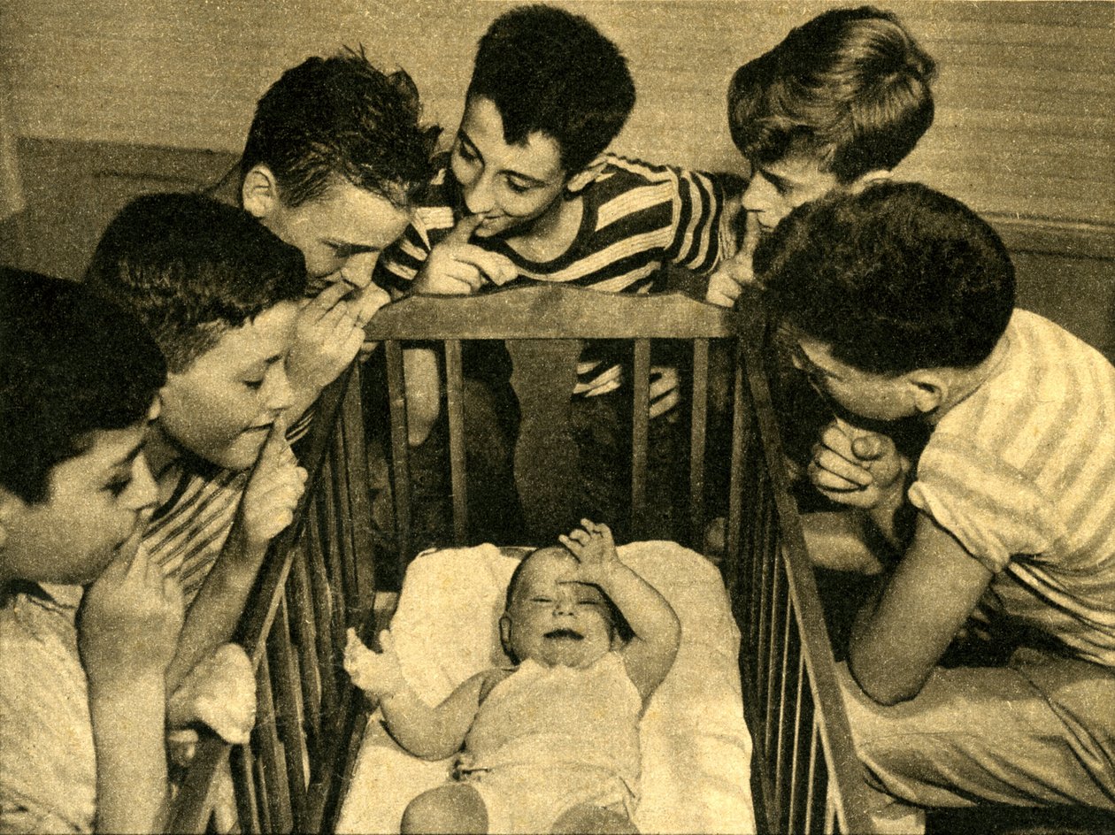 ""un"" til ukebladet "" Bonjour Dimanche - pour la famille "" regissert av Jean Nohain, 22. februar 1948 av French Photographer