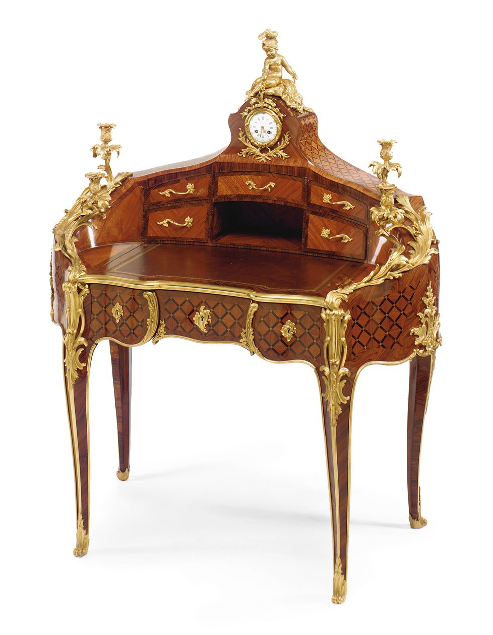Et byrå i Louis XV-stil, av Maison Millet (tre) av French School