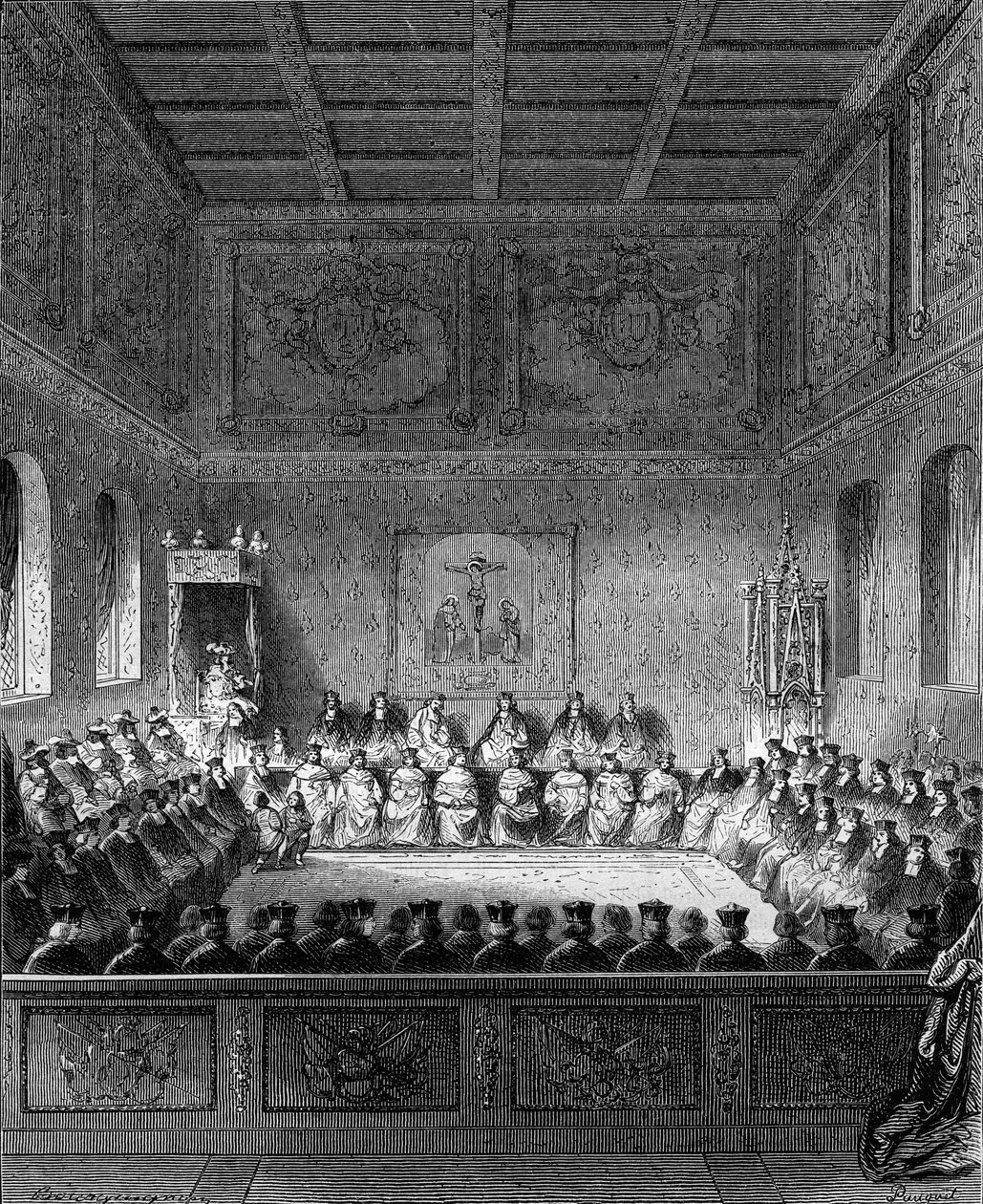 Et møte ved parlamentet i Bretagne i 1613. av French School