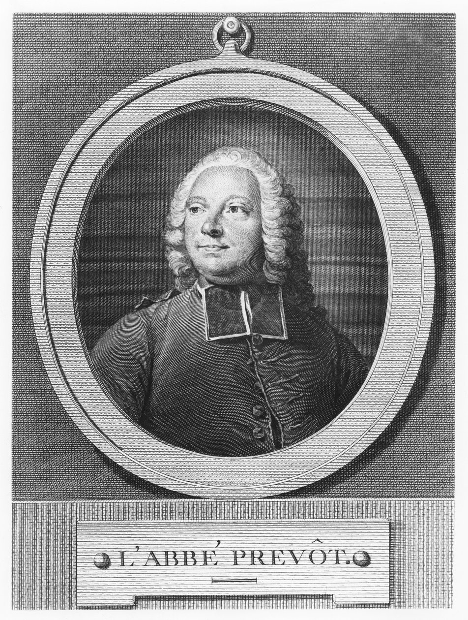 Abbé Prévost (engraving) av French School