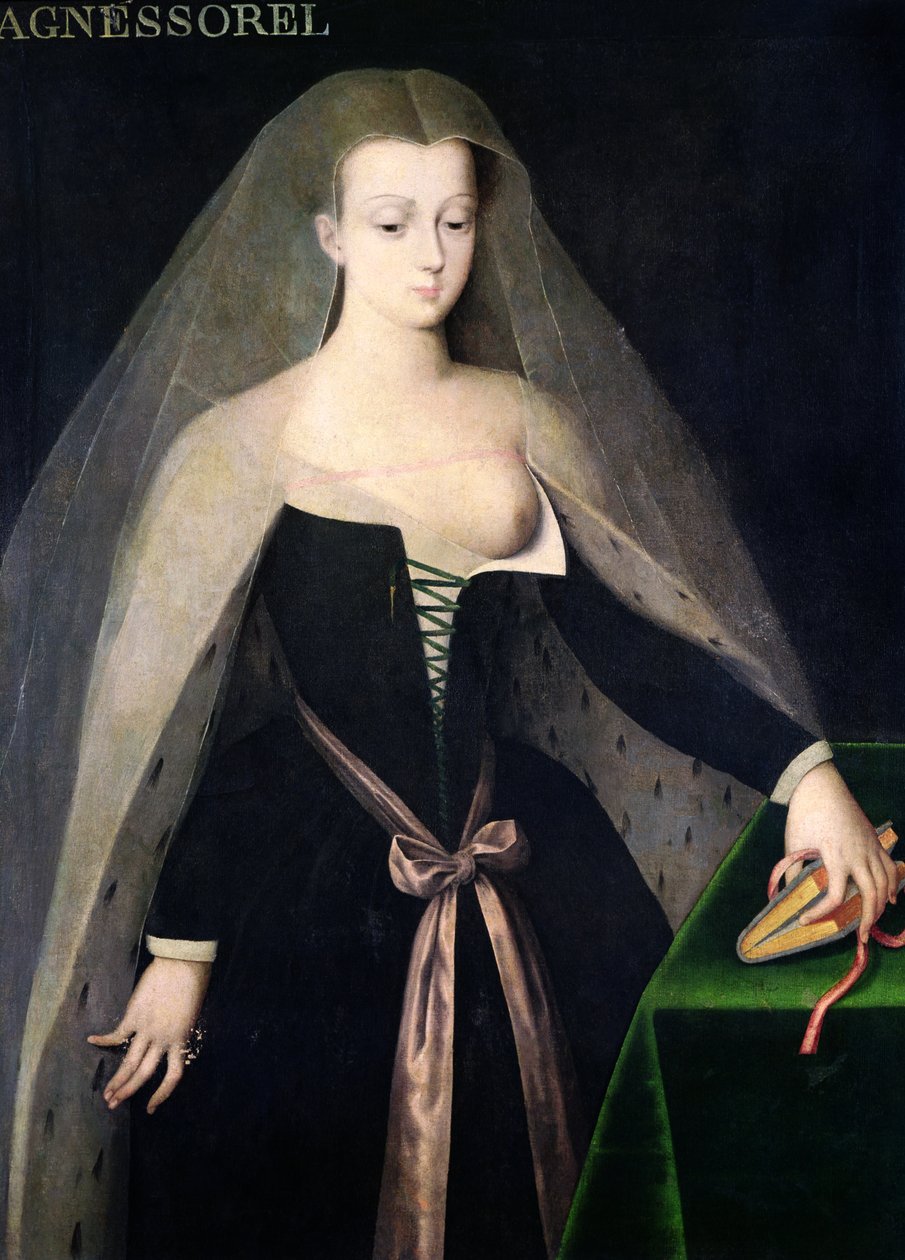 Agnes Sorel (ca. 1422-50) av French School